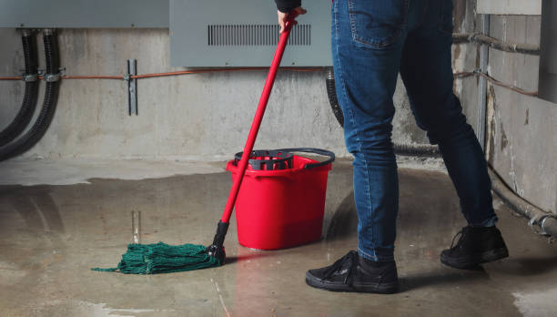 Water damage restoration process in Cedar Rapids, IA